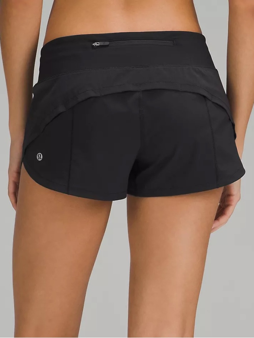 LuluLemon Speed Up Low-Rise Lined Short 2.5" Black Size 4